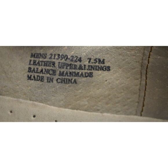 Stacy Adams men's Brown loafer Distressed Square Toe Shoe Size 7.5 EUC - Picture 6 of 6